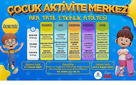 Nevşehir Belediyesi’nden Çocuklara Özel Ara Tatil Etkinlikleri