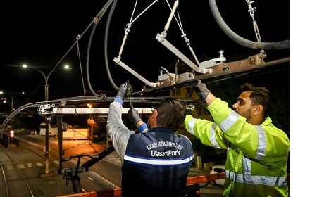 Tramvayda 7/24 durmaksızın hizmet