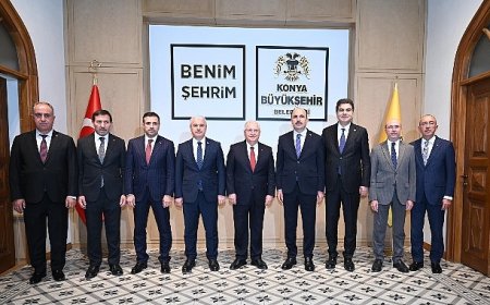 Milli Savunma Bakanı Güler Başkan Altay’ı Ziyaret Etti