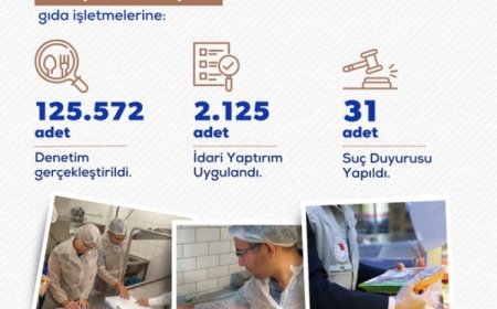 125 bin gıda denetimine 157 milyon TL ceza!