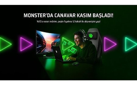 Kasım ayında Monster’dan canavar gibi indirim kampanyası