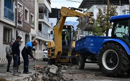Barbaros’un Altyapı Çalışmaları Tamamlanıyor