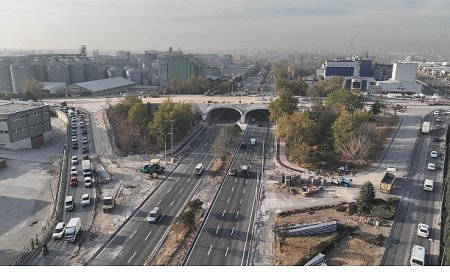 Başkan Altay Yenileme Çalışması Süren Marangozlar Kavşağı’nın Alt Kısmını Trafiğe Açtıklarını Açıkladı