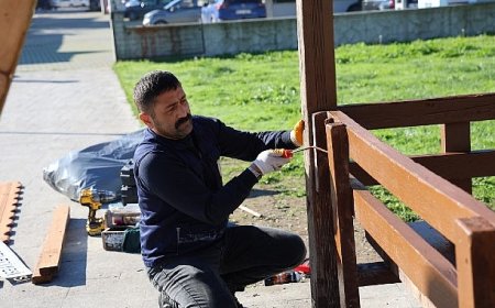 Kartepe’de Parklara Estetik Dokunuş