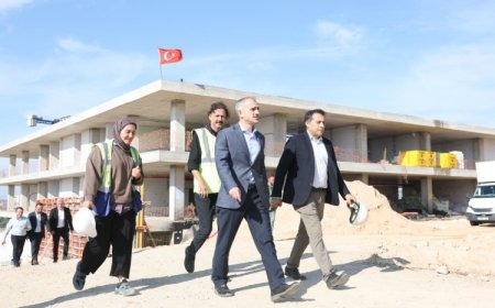 Kocaeli Çayırova Spor Lisesi’nde inşaat hızla sürüyor