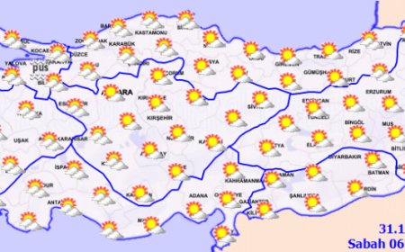 Yurt genelinde yağış beklenmiyor