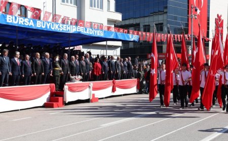 Bursa’da Cumhuriyet Bayramı coşkusu