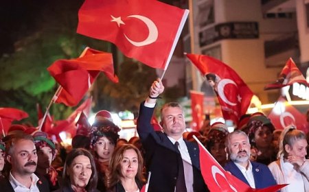 Bucalılar, Cumhuriyet Bayramı’nı coşkuyla kutladı