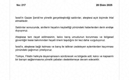 Dışişleri’nden İsrail’e tepki! Ateşkes açıkça ihlal ediliyor