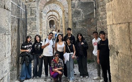 Pergamon Antik Kenti’nde dil becerilerini geliştirdiler