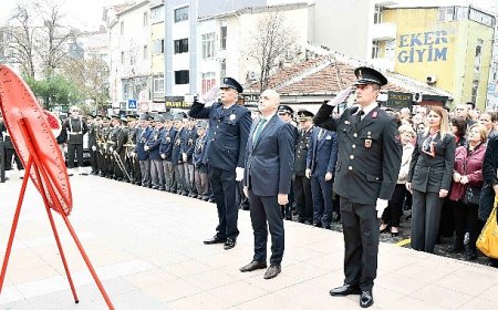29 Ekim Cumhuriyet Bayramı Çelenk Sunma Töreni Gerçekleştirildi