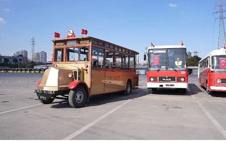 İETT’nin, Yaşı Cumhuriyet Tarihine Yakın Nostaljik Araçları