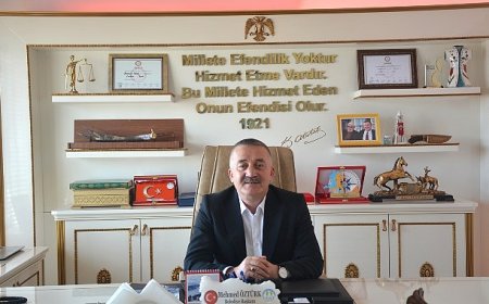 Ilgaz Belediye Başkanı Mehmed Öztürk’ten Cumhuriyet Bayramı Mesajı