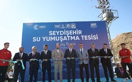 Başkan Altay Seydişehir’e Kazandırılan 65 Milyon Liralık Su Yumuşatma Tesisini Açtı
