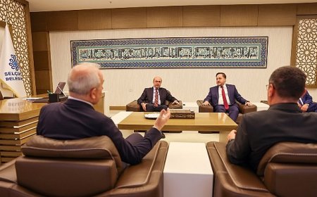 Kardeş Teşani’den Selçuklu Belediyesi’ne Ziyaret