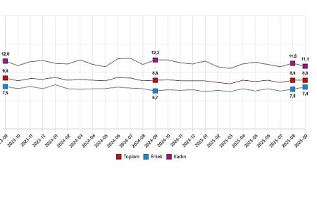 İşgücü İstatistikleri, Eylül 2025