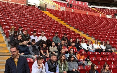 EÜ Bayındır MYO öğrencileri Rams Park Stadı’nın zeminini inceledi
