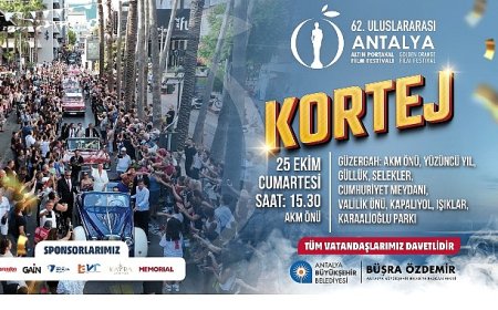 62. Uluslararası Antalya Altın Portakal Film Festivali başlıyor