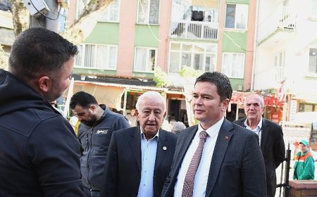 Başkan Aydın’dan Maksem Mahallesini mutlu eden ziyaret