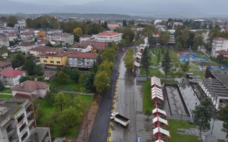 Sakarya’da Hendek’in kalbi Şehit Gaffar Okkan Bulvarı’na Büyükşehir dokunuşu