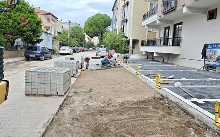 Edremit Belediyesi’nde altyapı çalışmaları devam ediyor