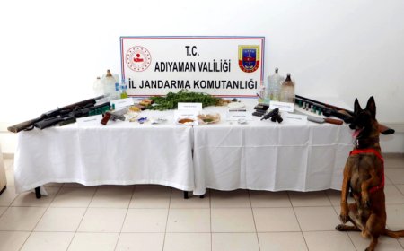 Adıyaman Jandarması’ndan uyuşturucuya 10 gözaltı