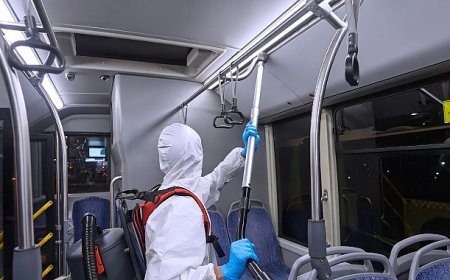 UlaşımPark otobüslerinde hijyen ön planda