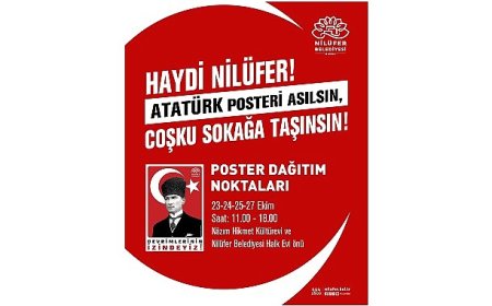 Cumhuriyet ışığı yine Nilüfer’den yükselecek