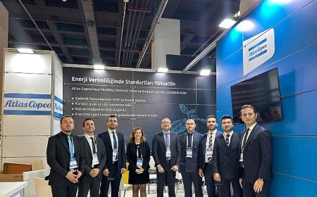 Atlas Copco Enerji Verimliliği Fuarı’nda Sanayide Verimli Büyümenin Yol Haritasını Paylaştı