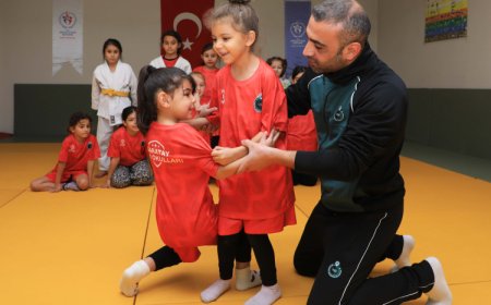 Konya Karatay’da 1970 öğrenci sporla büyüyor