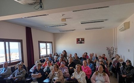 Konak’ın İleri Yaş Merkezi’nde seminerler devam ediyor