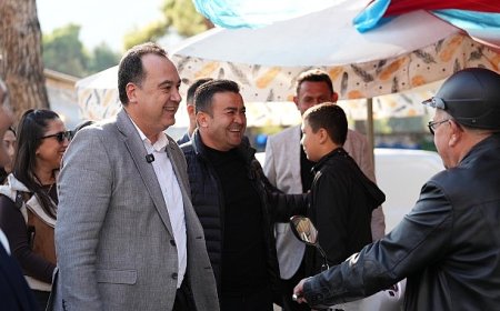 Başkan Dutlulu Kırkağaç’ta Sıcak Asfalt Çalışmalarını İnceledi