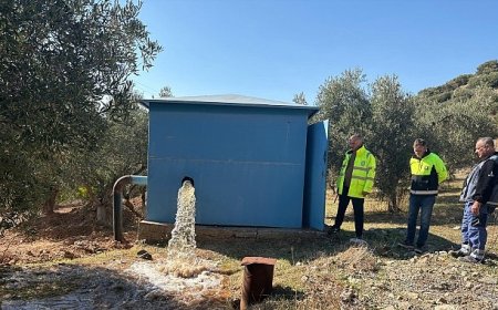Efes Selçuk içme suyuna kavuştu