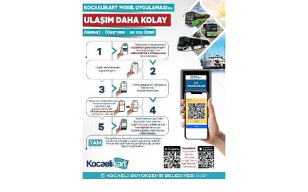 Kocaeli’de online kart dönemi başladı