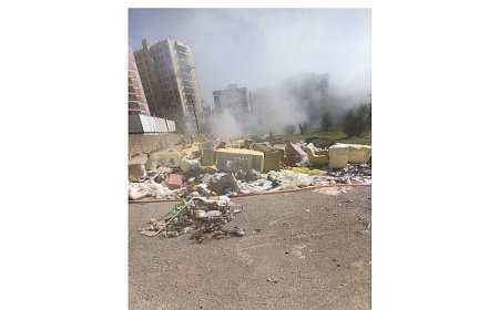 Örnekköy’de kablo ve hurda yangınına hızlı müdahale