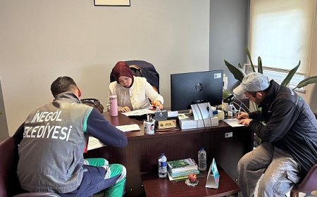 İnegöl Belediyesi’nden Personeline Mobil Sigara Bırakma Polikliniği Hizmeti