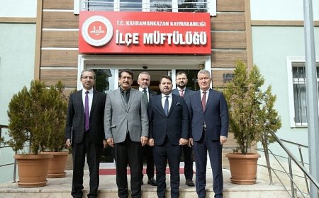 Başkan Çırpanoğlu, İlçe Müftüsünü Ziyaret Etti