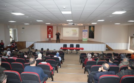 ÇAK-TİM’den kaymakamlık personeline deprem eğitimi