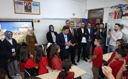 Başkan Arı’dan Sınıf Başkanı Eymen Ekinci’ye Ziyaret