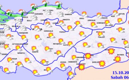 Marmara ve Karadeniz’de sağanak yağış uyarısı