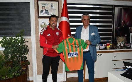 Kemer Belediye Merkez Spor yönetiminden Başkan Topaloğlu’na ziyaret