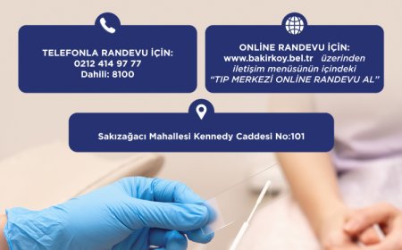 İstanbul Bakırköy’de ücretsiz smear testi