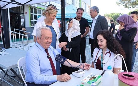 2. Nilüfer Halk Sağlığı Günleri yoğun ilgiyle tamamlandı
