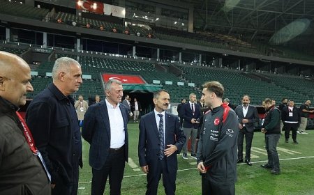 Tarihi maç öncesi Milli Takım’a moral verdiler