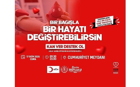 Büyükşehir ve Türk Kızılayı’ndan Anlamlı Etkinlik