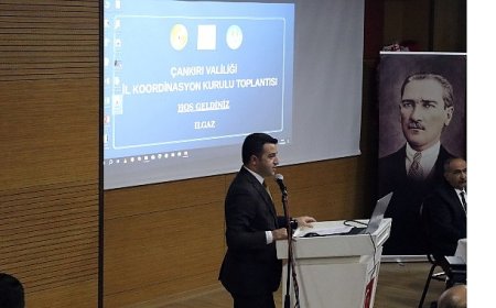 Çankırı İl Koordinasyon Kurulu Toplantısı Ilgaz’da Gerçekleştirildi