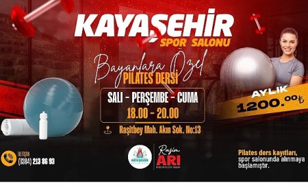 Nevşehir’de Kadınlara Özel Pilates Dersleri Başlıyor