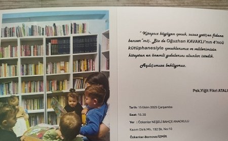 Oğuzhan Kavaklı çocuk kütüphaneleri açmaya devam ediyor