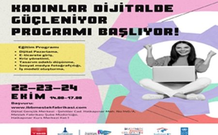“Kadınlar Dijitalde Güçleniyor”