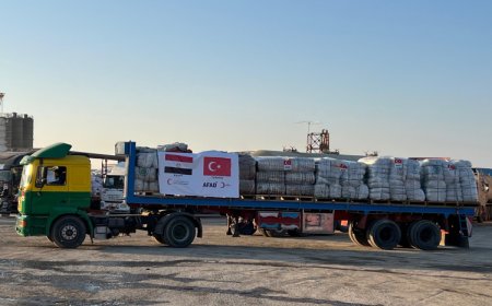 Türkiye’nin Gazze’ye insani seferberliği sürüyor… 101 bin 725 ton yardım ulaştırıldı